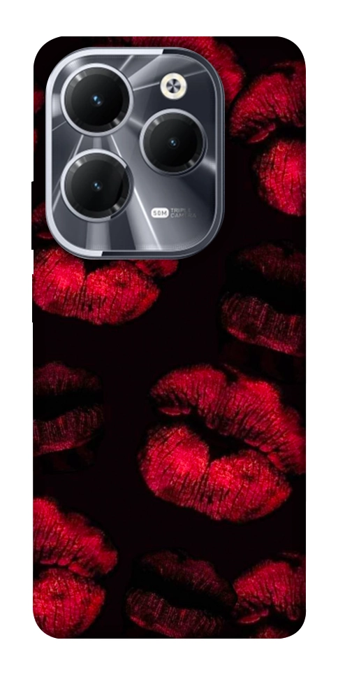 Чехол Kisses on black для Infinix Hot 40