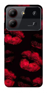 Чохол Kisses on black для ZTE Blade A54 4G