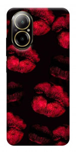 Чехол Kisses on black для Realme C67 4G