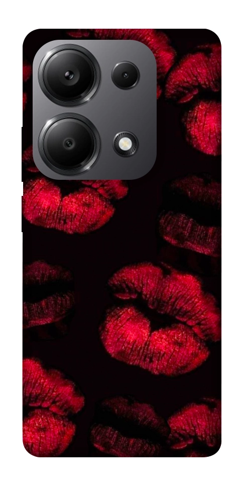 Чехол Kisses on black для Xiaomi Redmi Note 13 Pro 5G