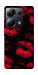 Чехол Kisses on black для Xiaomi Poco M6 Pro 4G