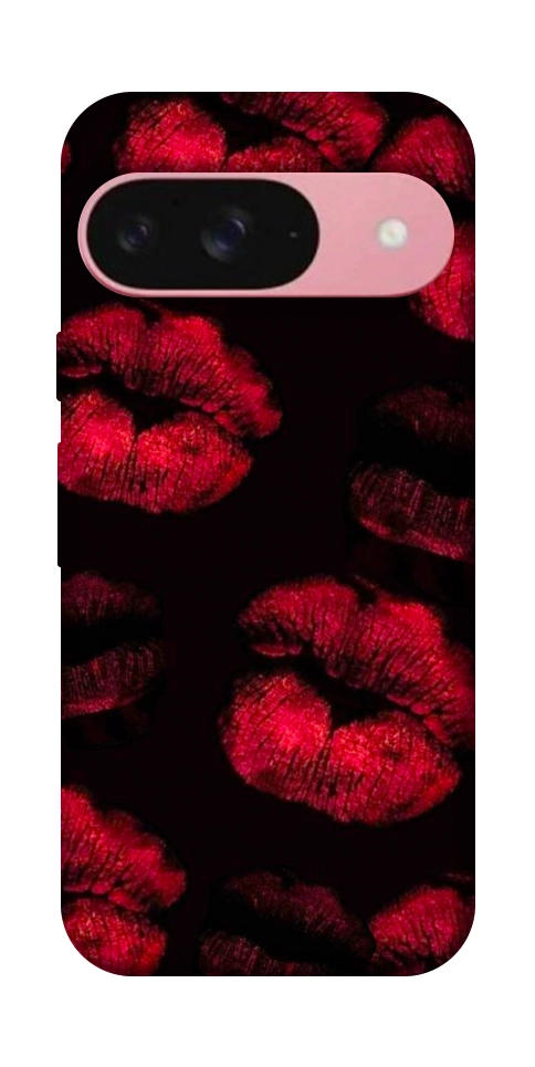 Чехол Kisses on black для Google Pixel 9