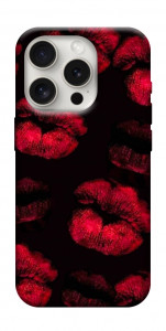 Чехол Kisses on black для iPhone 16 Pro
