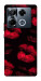 Чехол Kisses on black для Infinix Note 40 Pro 4G
