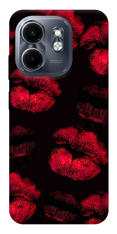 Чехол Kisses on black для Infinix Smart 9 4G