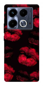 Чохол Kisses on black для Infinix Note 40 4G