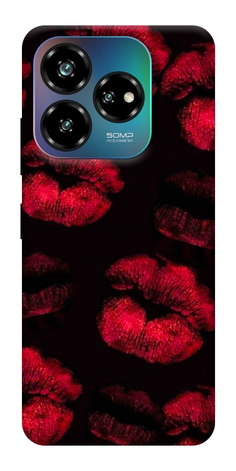 Чехол Kisses on black для ZTE Nubia V60