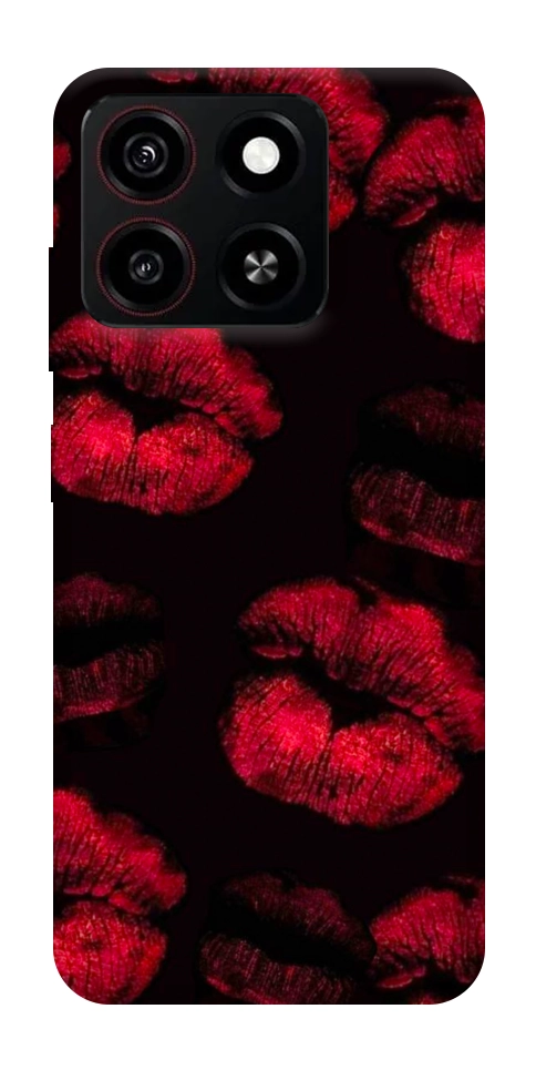 Чехол Kisses on black для ZTE Blade A35 4G