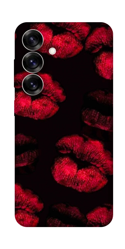 Чехол Kisses on black для Galaxy S25+
