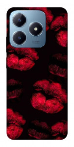 Чехол Kisses on black для Realme C63 4G