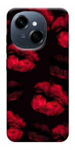 Чохол Kisses on black для TECNO Spark Go 1 (KL4)