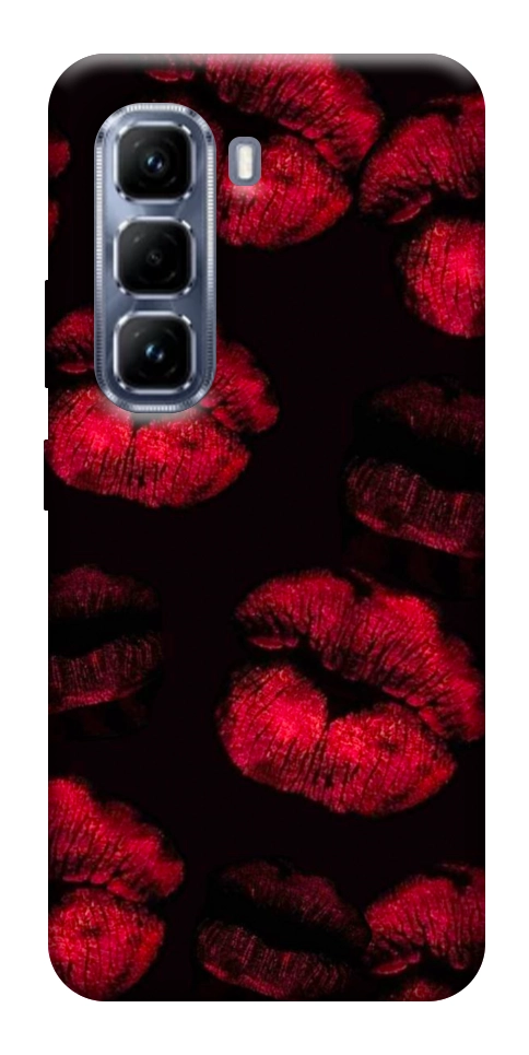 Чохол Kisses on black для Infinix Hot 50 Pro