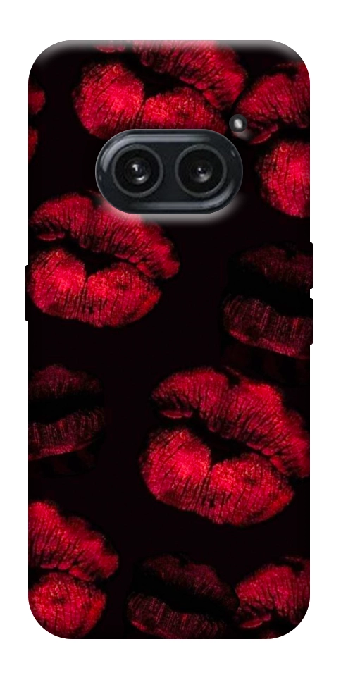 Чохол Kisses on black для Nothing Phone (2a)
