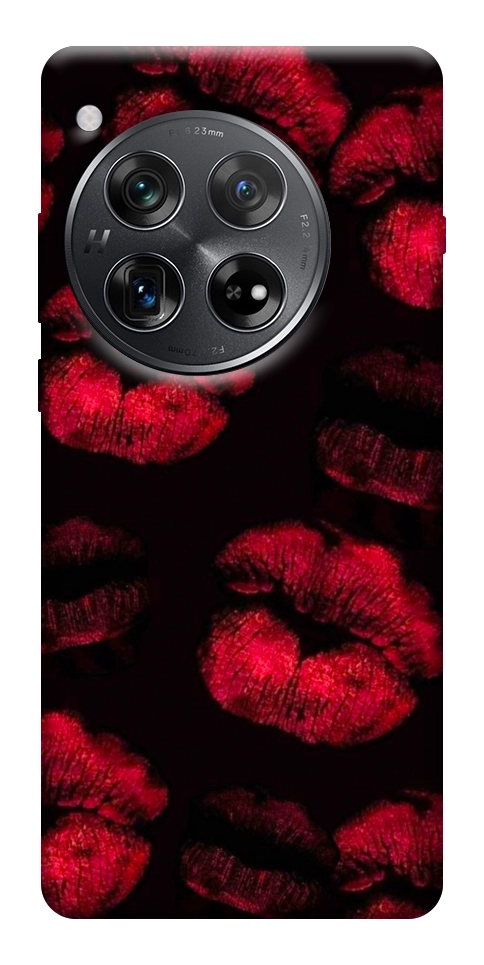 Чехол Kisses on black для OnePlus 12