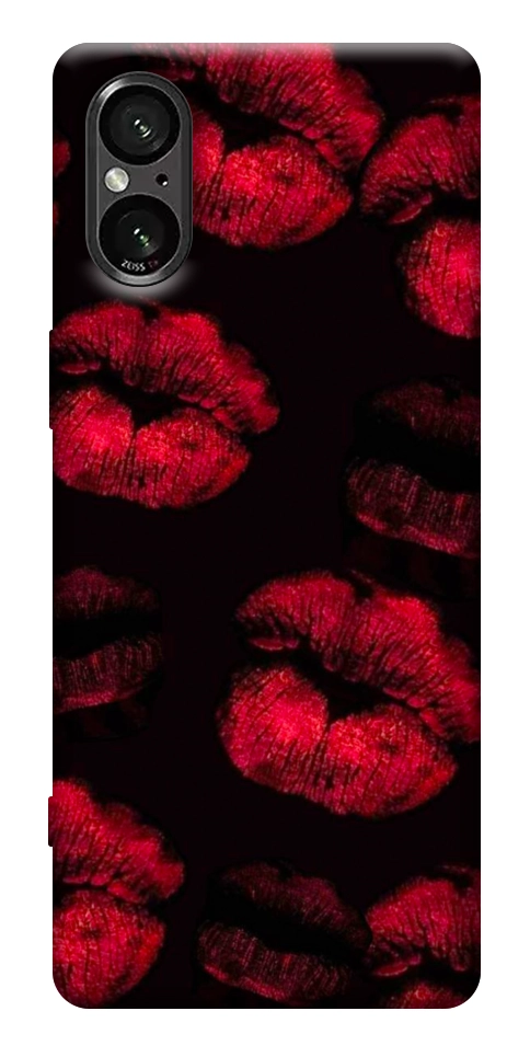 Чехол Kisses on black для Sony Xperia 5 V