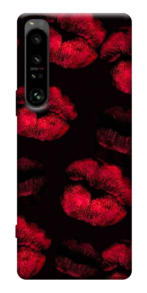 Чехол Kisses on black для Sony Xperia 1 IV