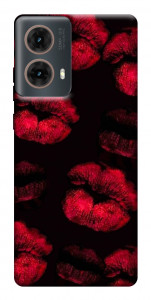 Чехол Kisses on black для Motorola Moto G85