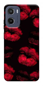 Чохол Kisses on black для Motorola Moto G05