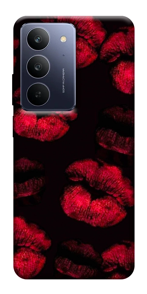 Чехол Kisses on black для Realme C75x