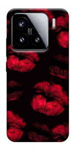 Чехол Kisses on black для Xiaomi 15