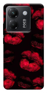 Чехол Kisses on black для Xiaomi Poco M7 Pro 5G