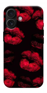 Чехол Kisses on black для iPhone 17