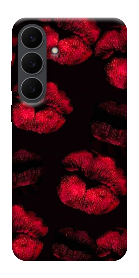 Чехол Kisses on black для Galaxy S25 FE