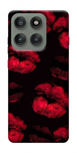 Чехол Kisses on black для Motorola Edge 60 Pro