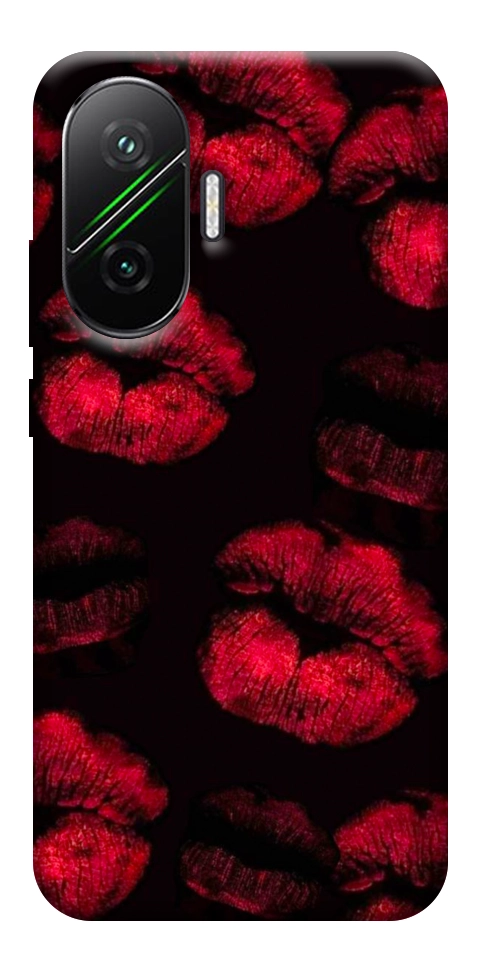 Чохол Kisses on black для Xiaomi Poco F7