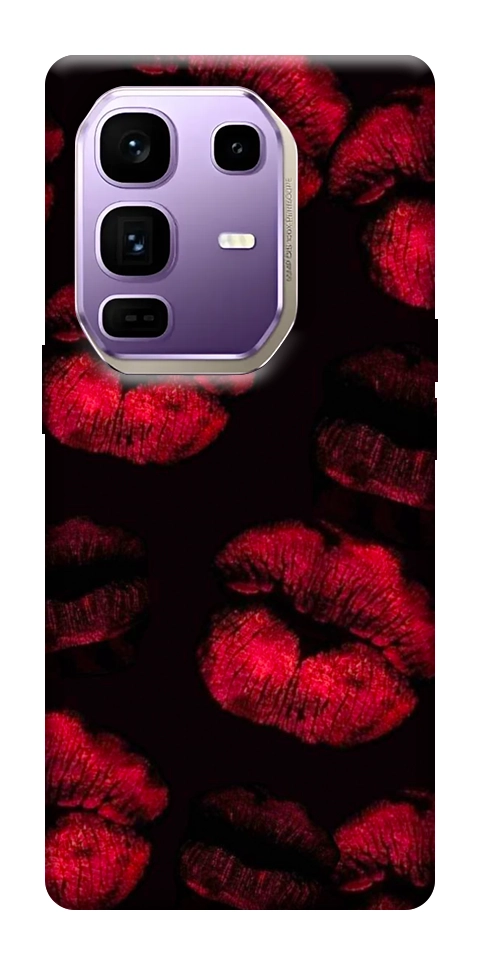 Чехол Kisses on black для Infinix Note 50 Pro+