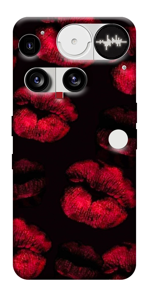 Чохол Kisses on black для Nothing Phone (3)