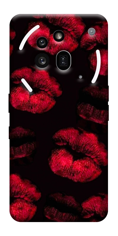 Чехол Kisses on black для Nothing Phone (3a) Pro