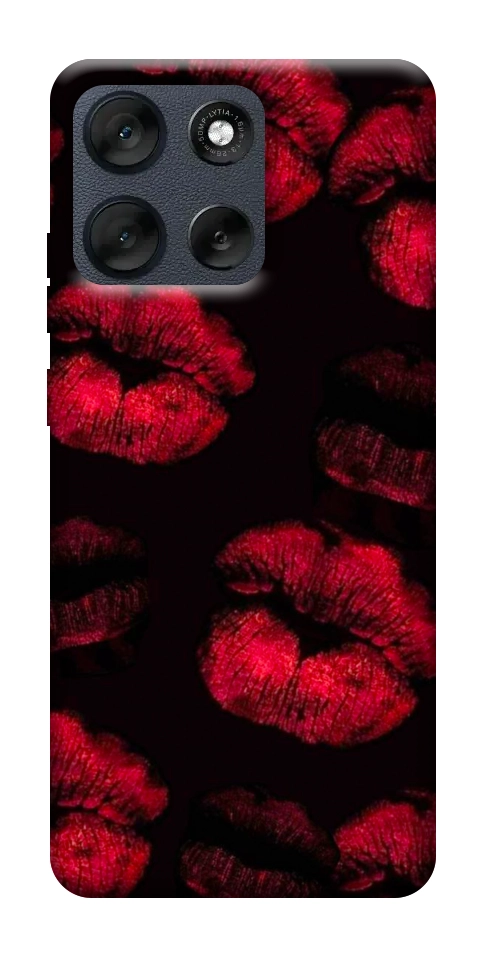 Чехол Kisses on black для Motorola Moto G56 5G