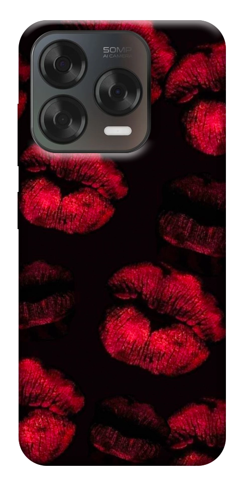 Чехол Kisses on black для ZTE Nubia V70 Design
