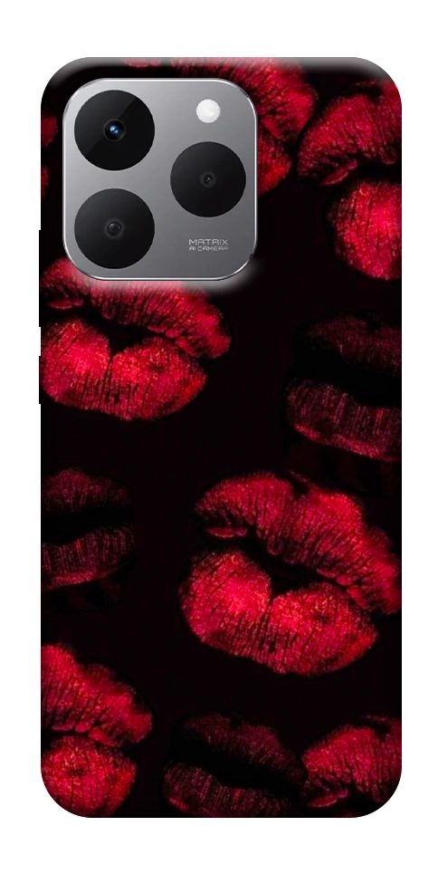 Чехол Kisses on black для Realme 15T