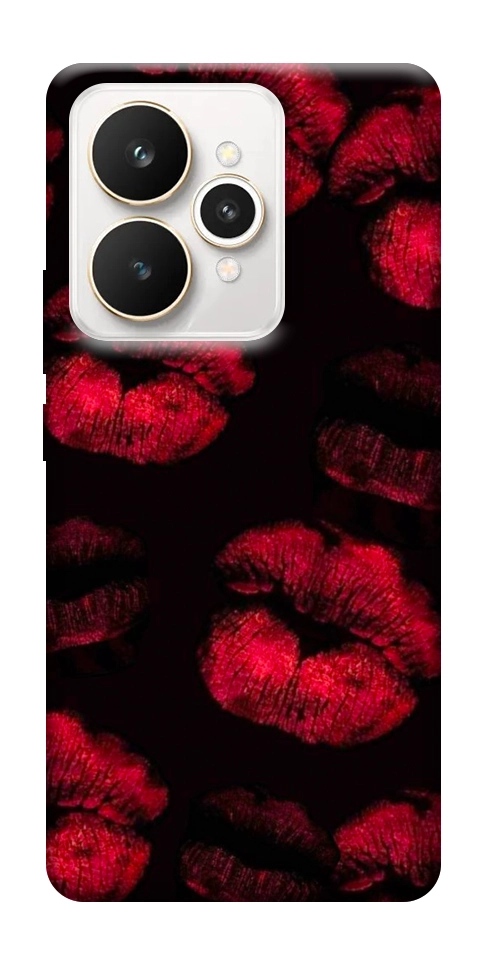 Чехол Kisses on black для Realme 15
