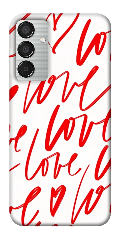 Чехол Love handwriting для Galaxy M15 5G