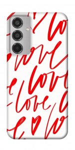 Чехол Love handwriting для Galaxy M35 5G