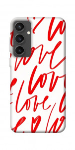 Чохол Love handwriting для Galaxy S24 FE