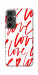 Чехол Love handwriting для Galaxy S24 FE