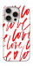 Чехол Love handwriting для iPhone 16 Pro