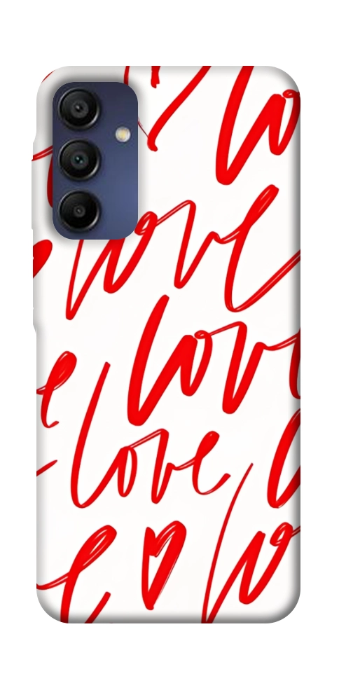 Чехол Love handwriting для Galaxy A16 5G