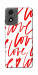 Чехол Love handwriting для Motorola Moto E14