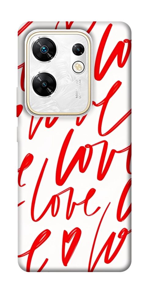 Чохол Love handwriting для Infinix Zero 30 4G