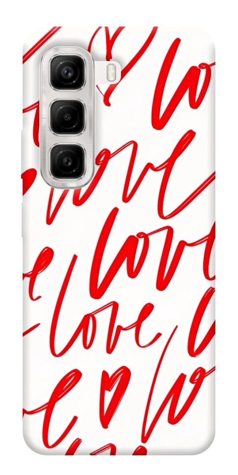 Чехол Love handwriting для Infinix Hot 50 4G