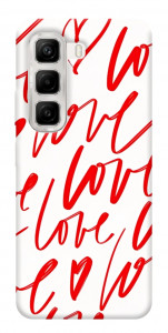 Чехол Love handwriting для Infinix Hot 50 4G