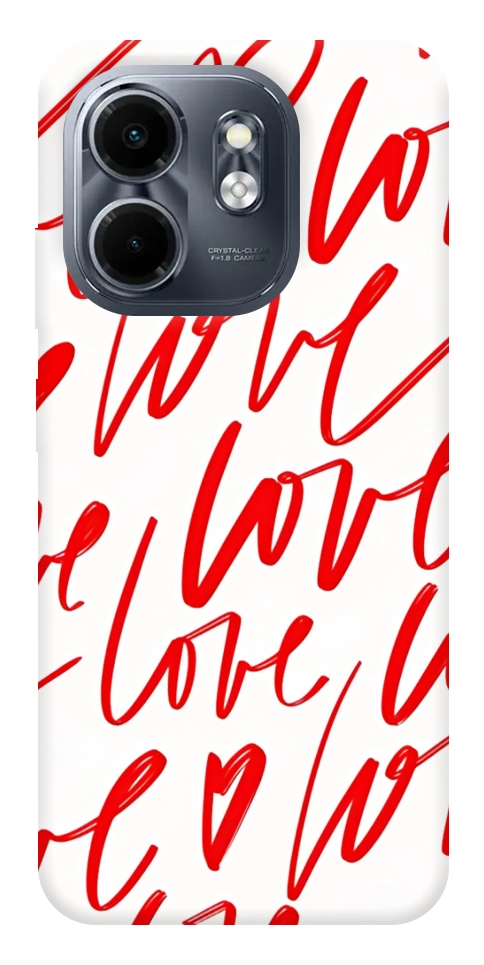 Чехол Love handwriting для Infinix Smart 9 4G