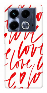 Чохол Love handwriting для Infinix Note 40 4G