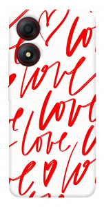 Чохол Love handwriting для ZTE Blade A34 4G