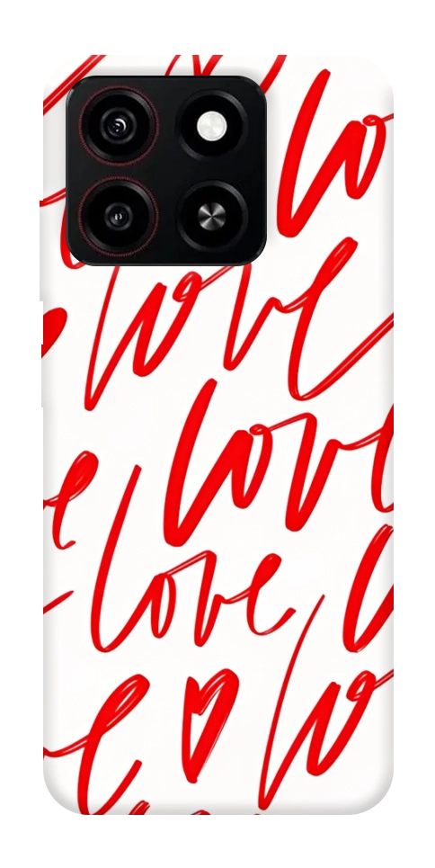 Чехол Love handwriting для ZTE Blade A35 4G